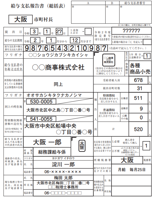 『給与支払報告書』の重要性とは？個人住民税の関係や仕組みを徹底解説！ 経費の教科書